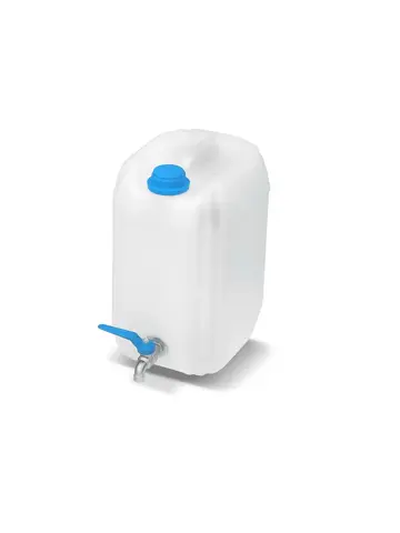 Water jerrycan 10L met metalen tapkraan