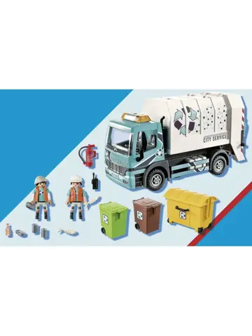 PLAYMOBIL® Vuilniswagen met knipperlicht 70885
