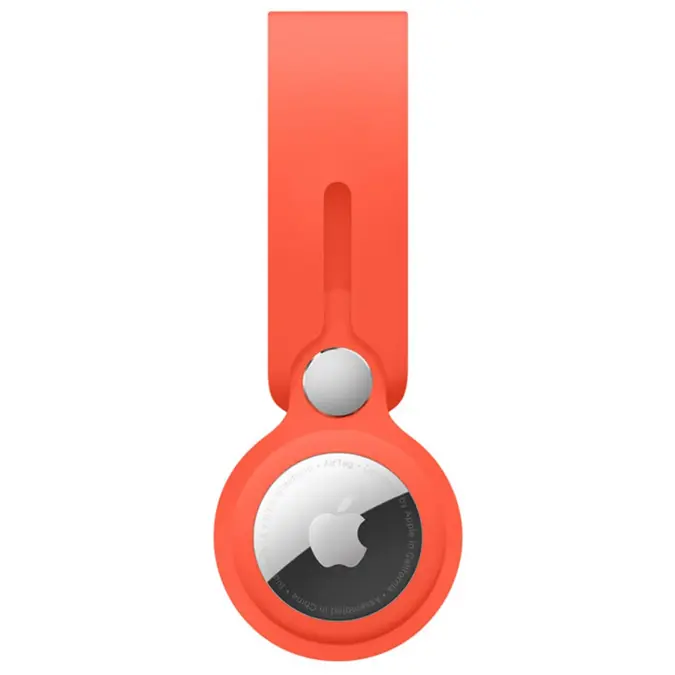 Apple Silicone Loop AirTag-sleutelhanger