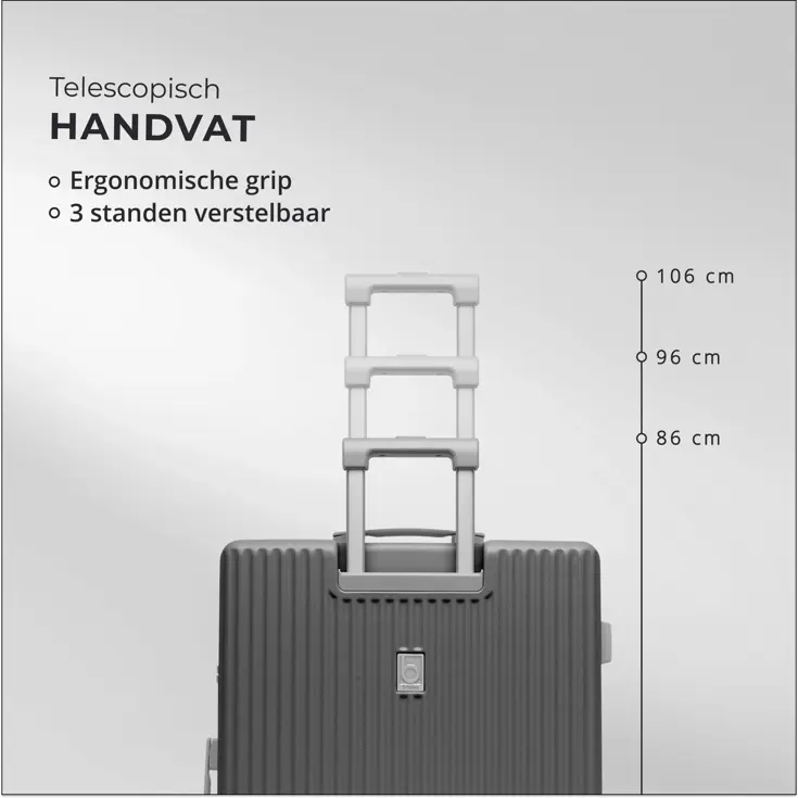 Grote Reiskoffer 76cm - 86L