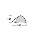 Husky Bird 3 Plus lichtgewicht tent