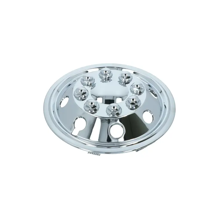 Wieldoppenset Chroom Bolvormig 14" - 4 Stuks