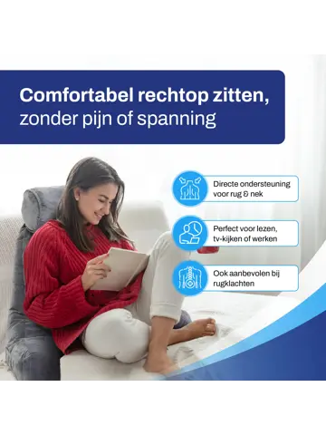 Ergonomisch Leeskussen voor in Bed of op de Bank