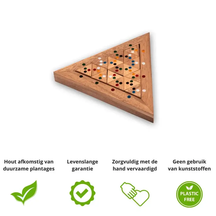 Tri-Match – Houten Puzzelspel (1p)