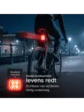 4x Fietslampjes - LED Achterlicht en Voorlicht