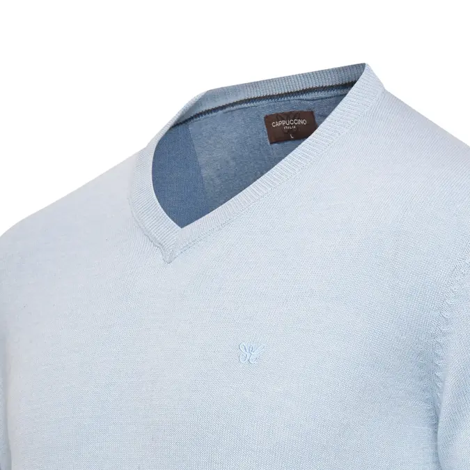 Heren Salerno Pullover Cappuccino Italia
