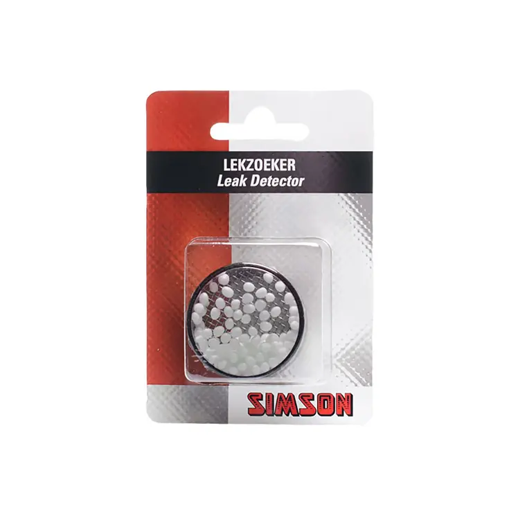Handige lekzoeker voor banden zonder water