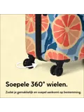 Handbagage Koffer met print - 55cm