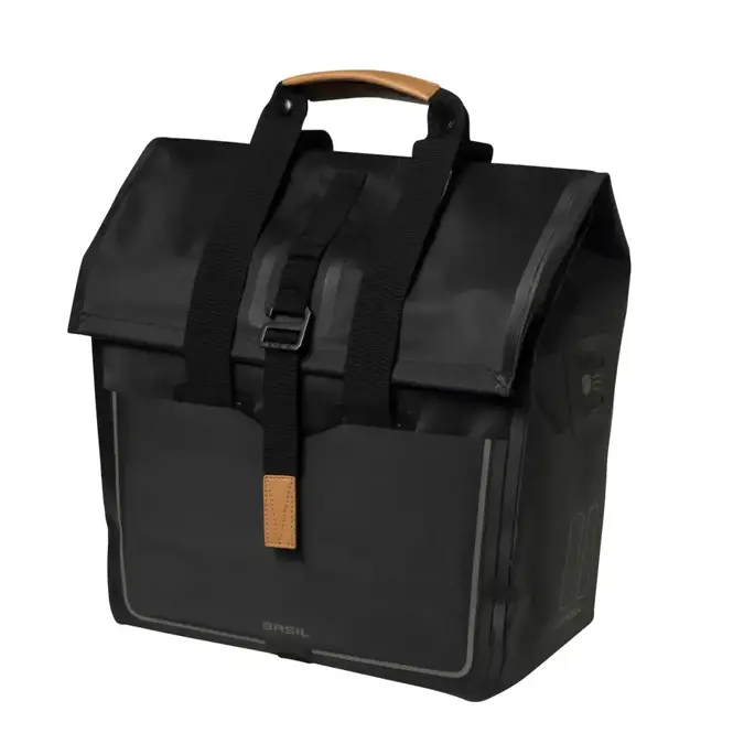 Basil shoppertas Urban dry matt black 25L