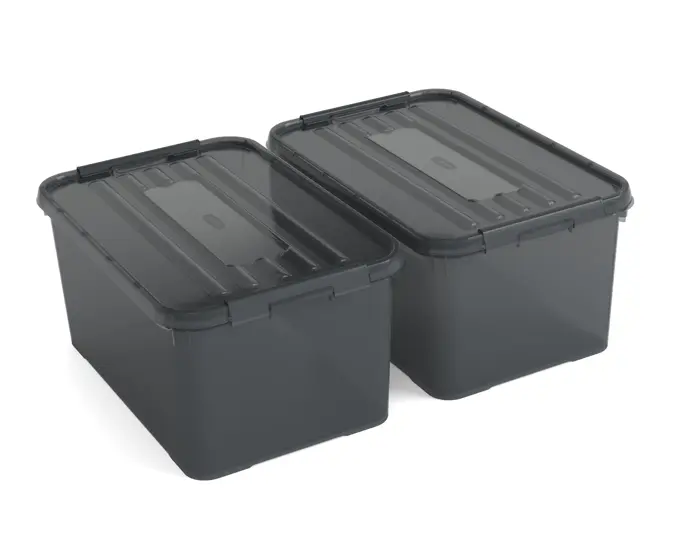 Curver Handy+ Opbergbox - 2 stuks van 50L