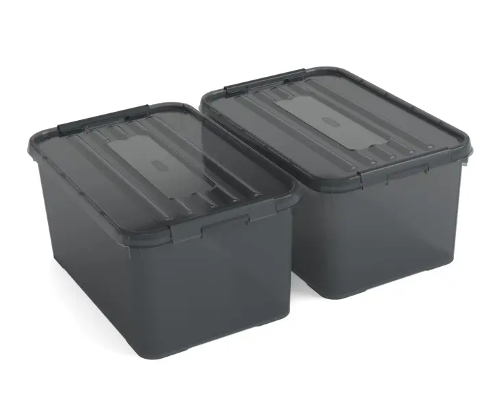Curver Handy+ Opbergbox - 2 stuks van 50L