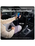 Flex USB-A naar USB-C Krulsnoer 1M Zwart