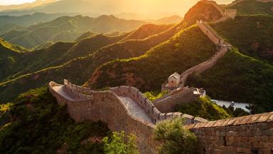 china_beijing_chinese-muur_zonsondergang_uitzicht_gebergte_b