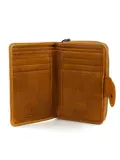 Loet - Suede ritsportemonne - 6 pasjes