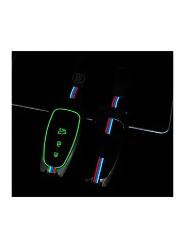 Metalen Sleutelhoesje voor Hyundai grijs J3