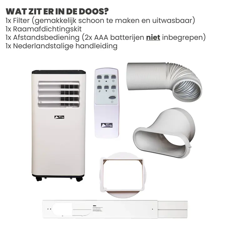 Technolife Mobiele Airco - 7000BTU