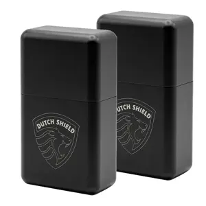 2x Aluminium Box RFID Autosleutel hoesje Anti-Skim