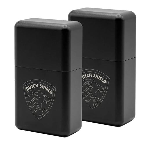 2x Aluminium Box RFID Autosleutel hoesje Anti-Skim