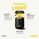 Campinglamp met powerbank en speaker