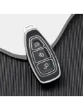 TPU Sleutelhoesje voor Ford zwart K3