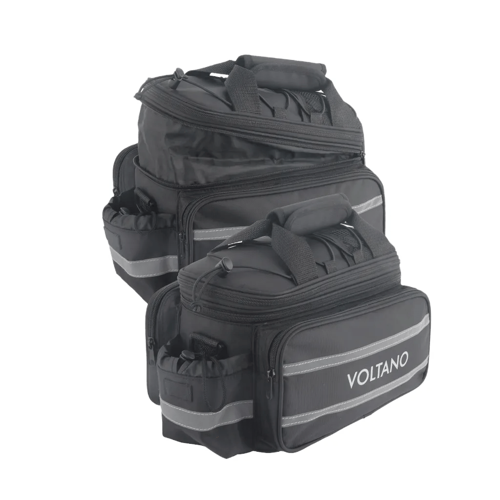 Voltano  Luxe Bagagedrager Tas  Zwart