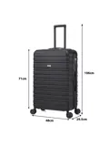 Reiskoffer L ABS 95L met TSA-slot en 360° wielen