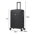 BlockTravel reiskoffer - L - TSA-slot - 95L