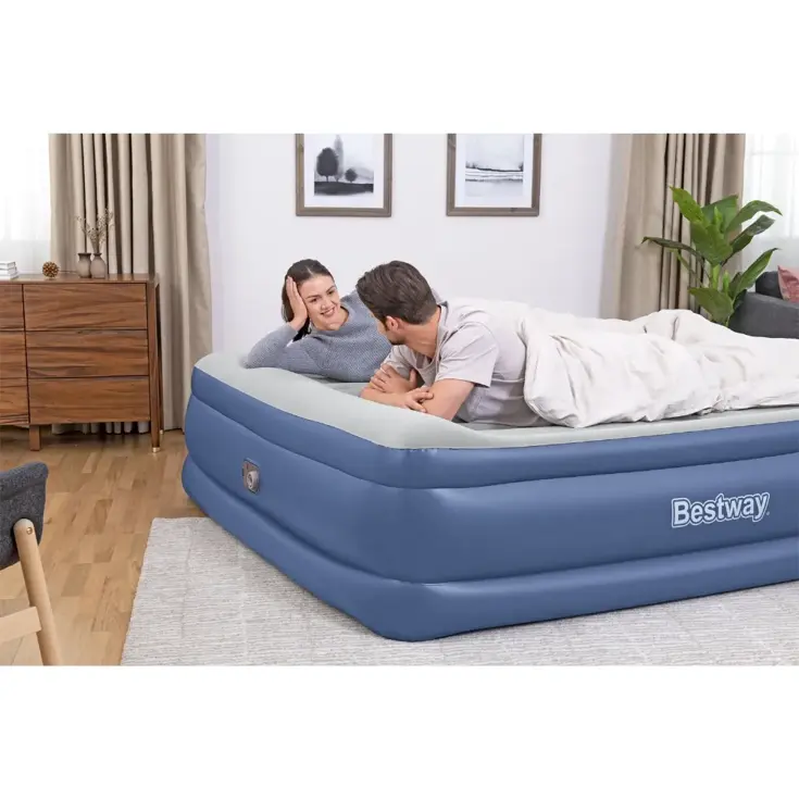 Luchtbed - Bestway - 2P - 193x203 cm + pomp