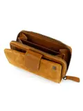 Loet - Suede ritsportemonne - 6 pasjes