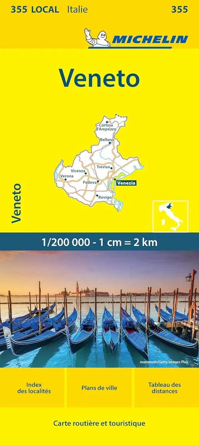 Wegenkaart Local 355 Veneto