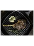 Grillpan - 23x23 cm- Gietijzer