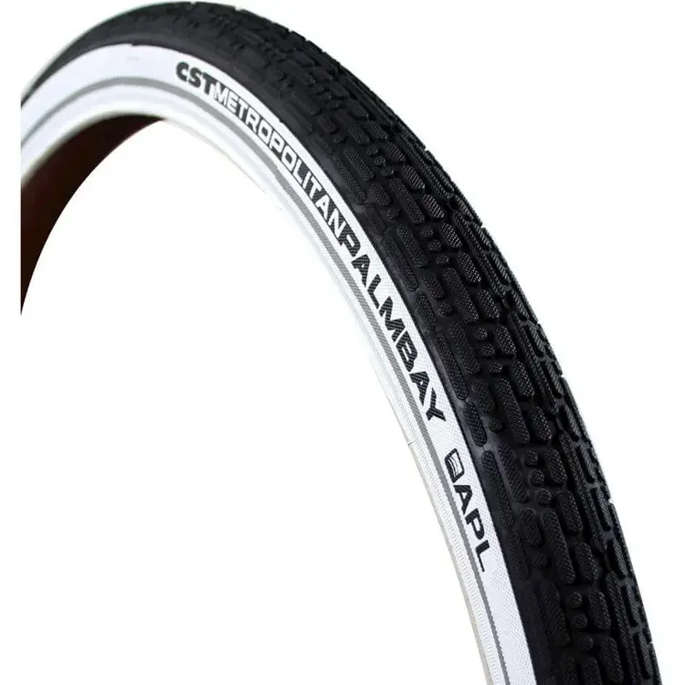 CST buitenband Palmbay 28 x 2.00 zw/wit refl