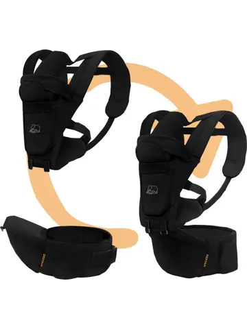 Pack Luxe draagzak + Opbergvakjes - Ergonomisch