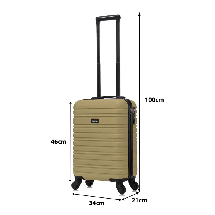 Reiskoffer XS ABS 29L met TSA-slot en 360° wielen