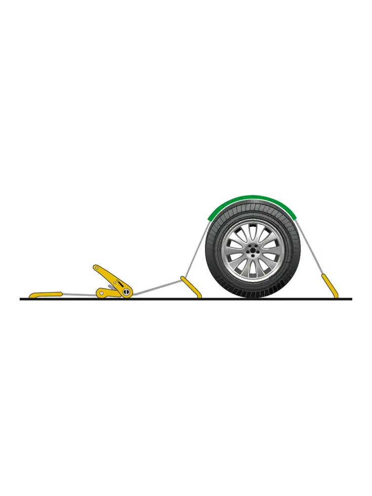 Auto transport spanband 250cm - 3000 KG