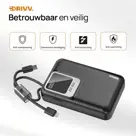 Powerbank met Kabels - 20000mAh