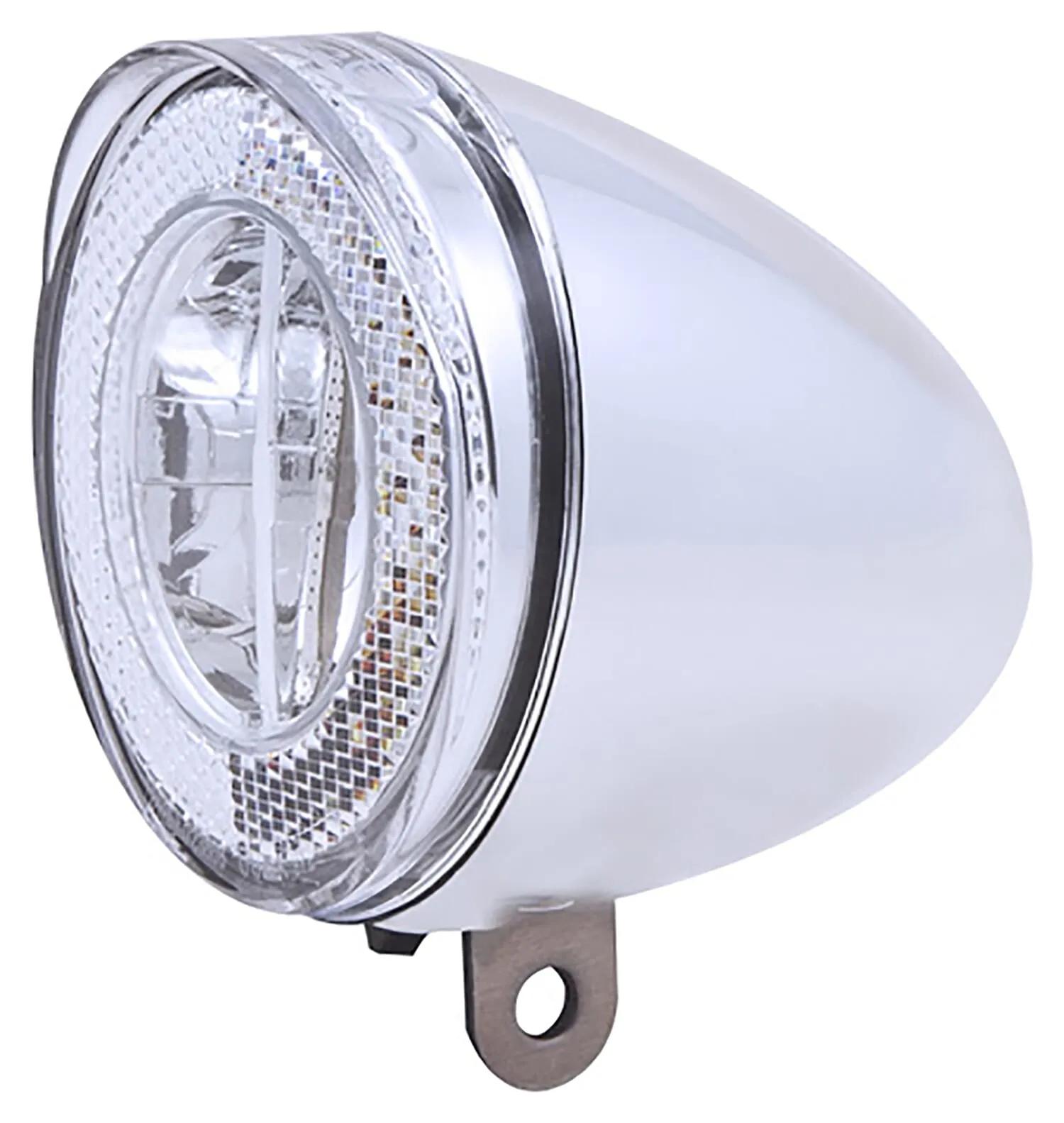 Spanninga  koplamp Swingo Xb batterij 4 lux ch  Zilver main product image