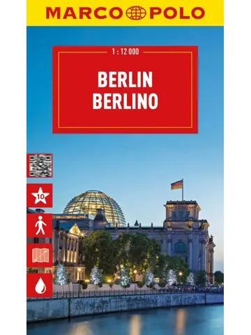 Stadsplattegrond City Map Berlin 1:12.000