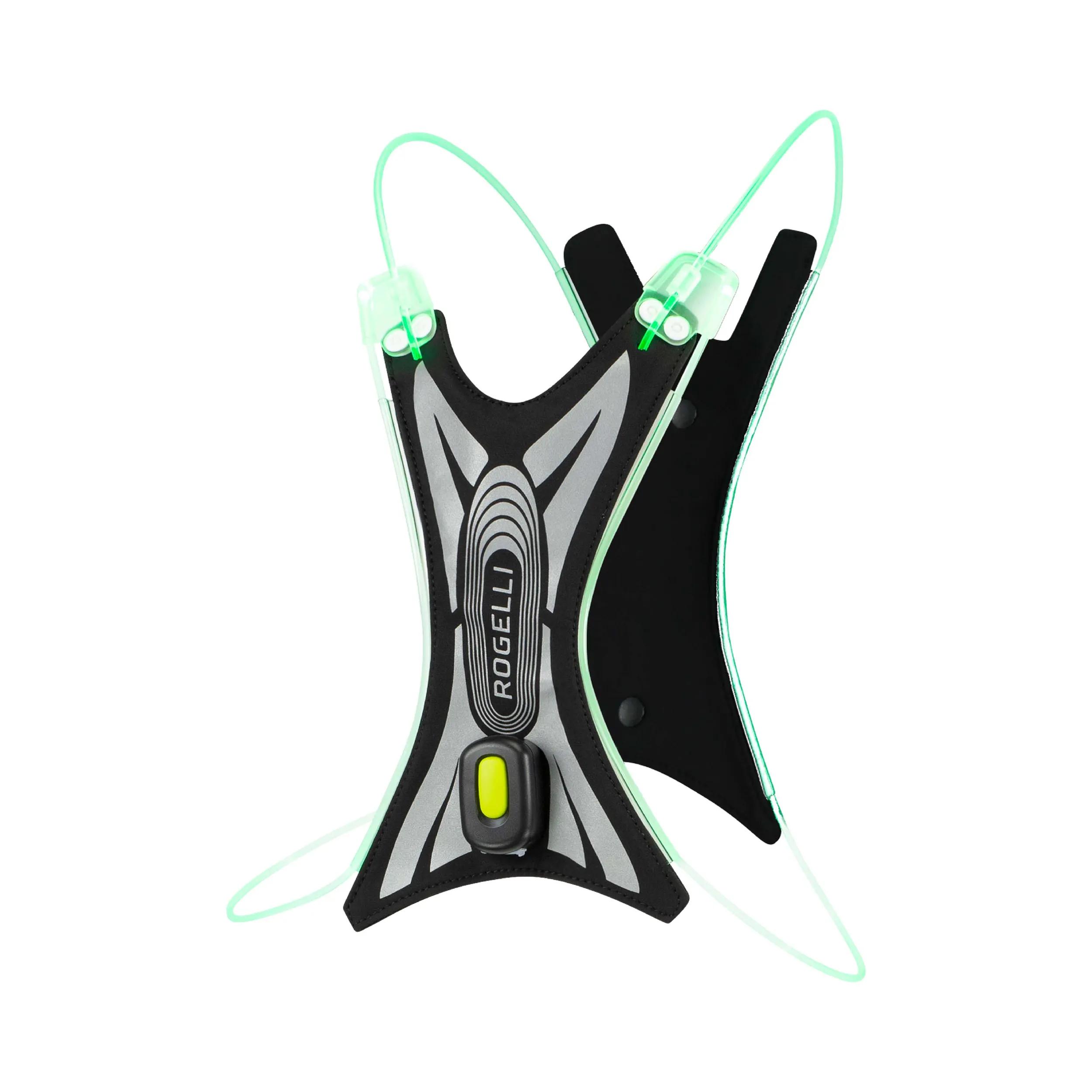 Rogelli Spider Led Hardloopvest  Groen main product image