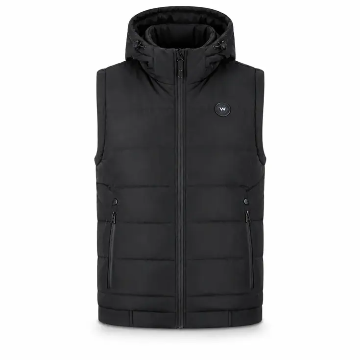 Infrarood Verwarmde Bodywarmer met Capuchon Heren