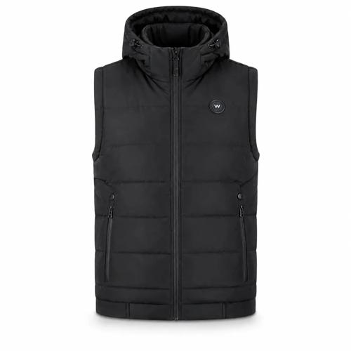 Infrarood Verwarmde Bodywarmer met Capuchon Heren