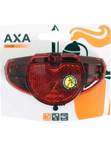 Achterlicht Axa spark 1 led 50-80mm