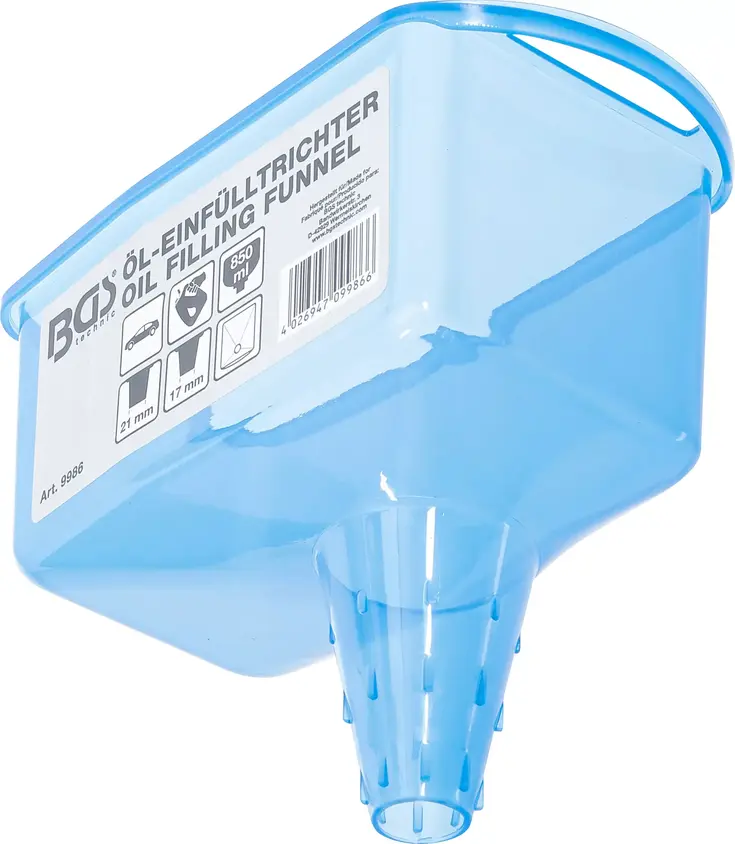 Trechter rechthoek 850 ml