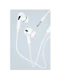 Bedrade Oordopjes AUX - 1.2m - Wit - USAMS