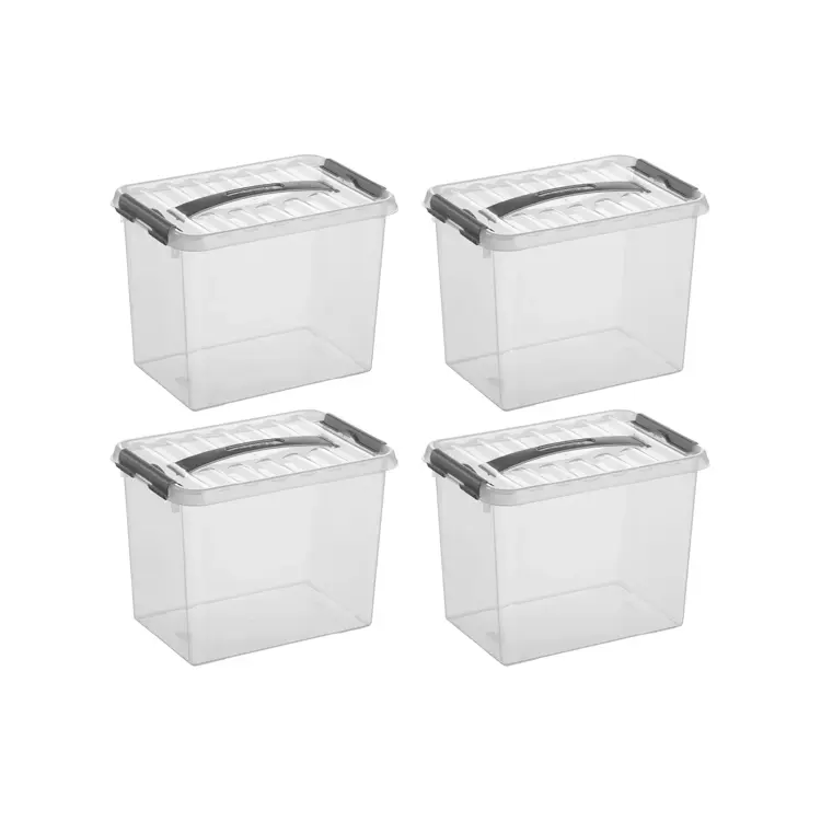Q-line - Opbergbox - 9L - 4-delig