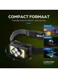 Hoofdlamp - LED Oplaadbaar