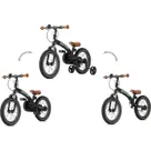 Luxe Kinderloopfiets 12 inch - 3 in 1 - Deryan