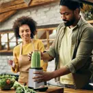 KitchenBrothers Smoothie Blender – 2-in-1