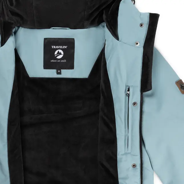Travelin' Karina Dames - Softshell winterjas