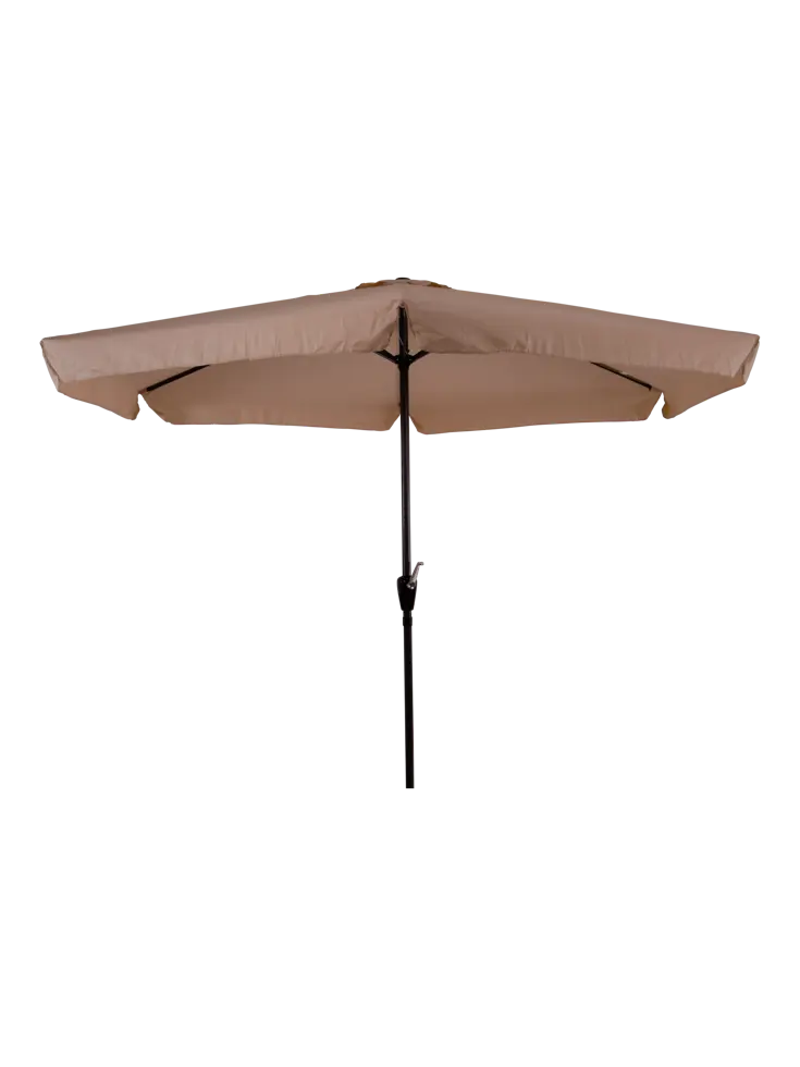 CUHOC Parasol Ecru + Verrijdbare Voet en Hoes